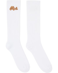 Palm Angels White Bear Socks