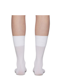 Simone Rocha White Embellished Ankle Socks