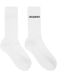 Jacquemus White Les Chaussettes Socks