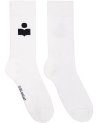 Isabel Marant White Siloki Socks