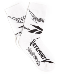 Vetements X Reebok Edition Metal Cotton Blend Socks