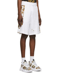 VERSACE JEANS COUTURE White Garland Shorts
