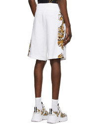 VERSACE JEANS COUTURE White Garland Shorts