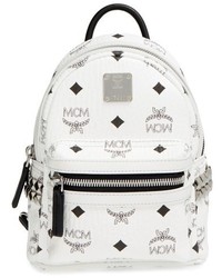 MCM X Mini Stark Side Stud Convertible Backpack