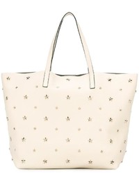 White Star Print Bag