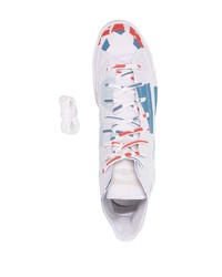 Telfar Geometric Print High Top Sneakers