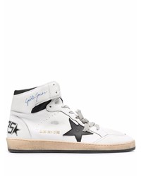 Golden Goose Sky Star High Top Lace Up Sneakers