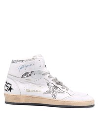 Golden Goose Star Print High Top Trainers