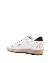 Golden Goose Ball Star Distressed Sneakers
