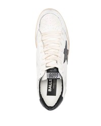 Golden Goose Ball Star Low Top Leather Sneakers