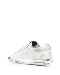 Golden Goose Distressed Finish Lace Up Sneakers