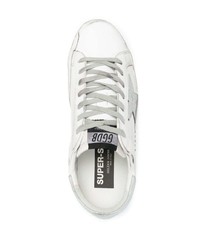 Golden Goose Distressed Finish Lace Up Sneakers