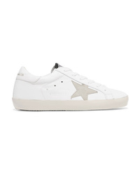 Golden Goose Deluxe Brand Leather And Suede Sneakers