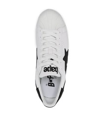 A Bathing Ape Star Patch Low Top Sneakers