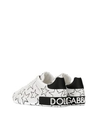 Dolce & Gabbana Star Print Portofino Sneakers