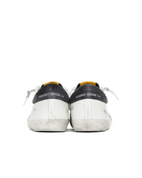 Golden Goose White And Camo Sneakers