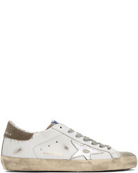 Golden Goose White Grey Sneakers