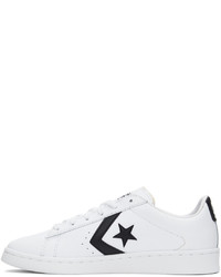 Converse White Pro Leather Sneakers