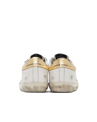 Golden Goose White Spotted Sneakers