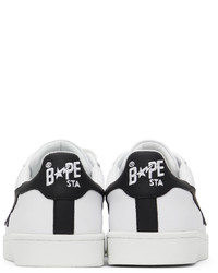 BAPE White Sta Low Sneakers