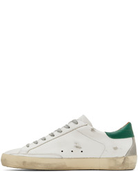 Golden Goose White Super Star Classic Low Top Sneakers