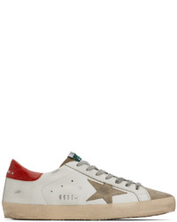Golden Goose White Taupe Sneakers