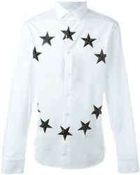 White Star Print Shirt