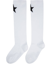 Givenchy White Star Socks