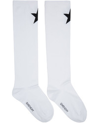 Givenchy White Star Socks