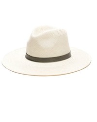 Janessa Leone Agave Wide Brim Panama Hat