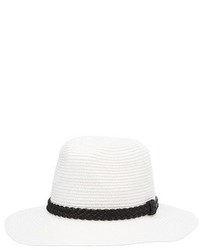 Charlotte Russe Braided Band Panama Hat