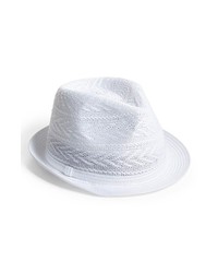 Collection XIIX Packable Fedora White One Size