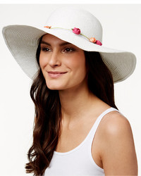 Collection XIIX Flower Band Shine Floppy Hat
