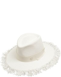 Maison Michel Andre Fringed Panama Straw Hat