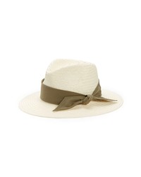 rag & bone Packable Straw Fedora Hat In Ivory At Nordstrom
