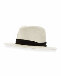 Rag & Bone Panama Straw Hat White