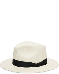 Rag & Bone Straw Panama Hat Off White