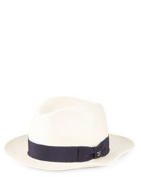 Hickey Freeman Toyo Straw Fedora Hat