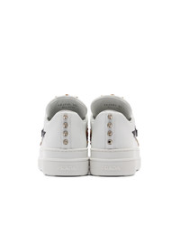 Prada White Robot Platform Sneakers
