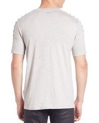 Versace Collection Studded Cotton Tee