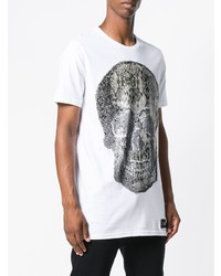 Philipp Plein Python Studded Skull T Shirt