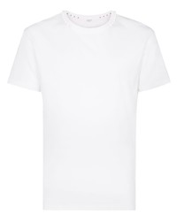 Valentino Rockstud Cotton Studded Neckline T Shirt