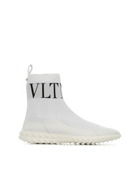 Valentino Logo Sock Sneakers