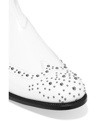 Church's Ketsby Studded Leather Chelsea Boots White