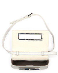 Fendi Baguette Mini Studdedrhinestone Bag White Multi