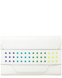 Milly Color Digital Leather Clutch