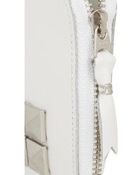 Comme des Garcons Comme Des Garons Studded Leather Wallet White
