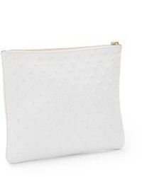 Editors Pouch Studded Leather Clutch