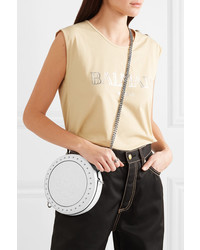 Balmain Disco Studded Leather Shoulder Bag