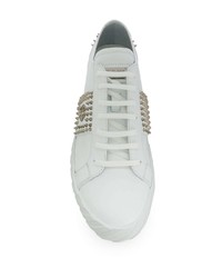 Philipp Plein Stud Embellished Low Top Sneakers
